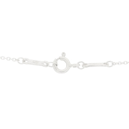 Tiffany Sterling Silver 16mm Elsa Peretti Open Heart Pendant Necklace 4 of 6