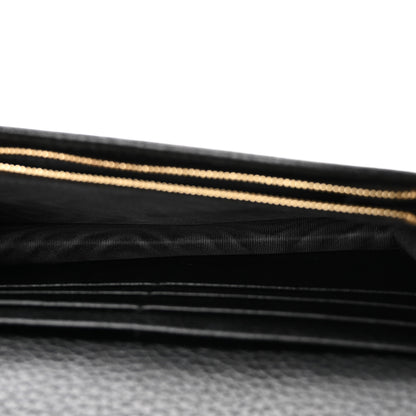Gucci Calfskin Mini GG Marmont Chain Wallet Black 5 of 10