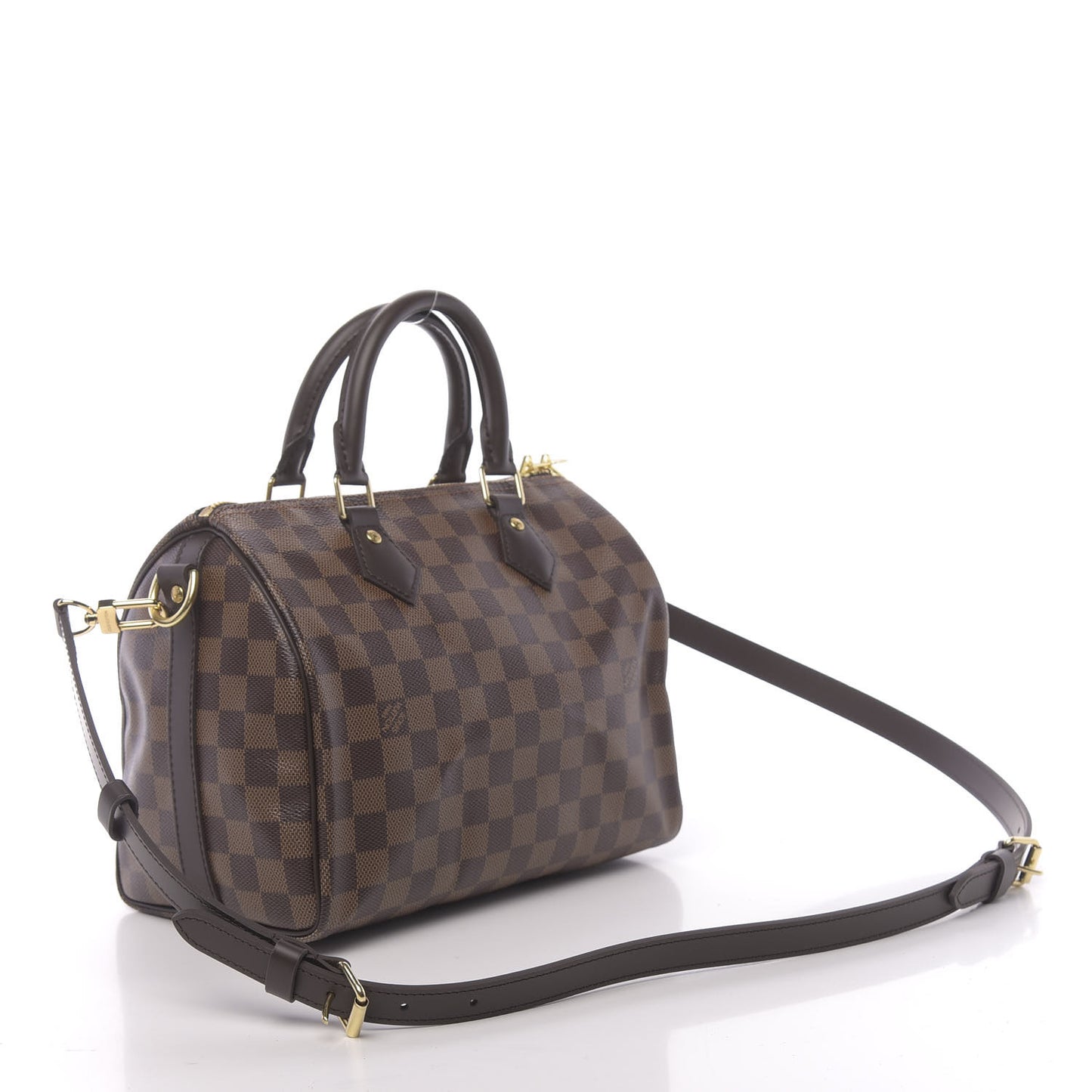 Damier Ebene Speedy Bandouliere 25