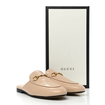 Gucci Malaga Kid Womens Princetown Slippers 36.5 Skin Rose 7 of 7