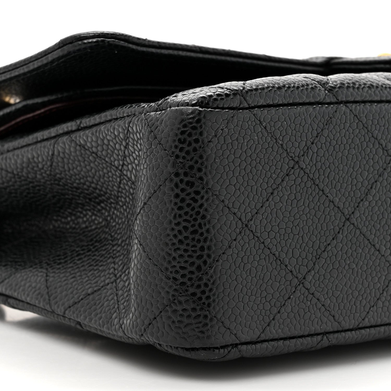 Chanel Caviar Quilted Medium Double Flap Black 10 of 11