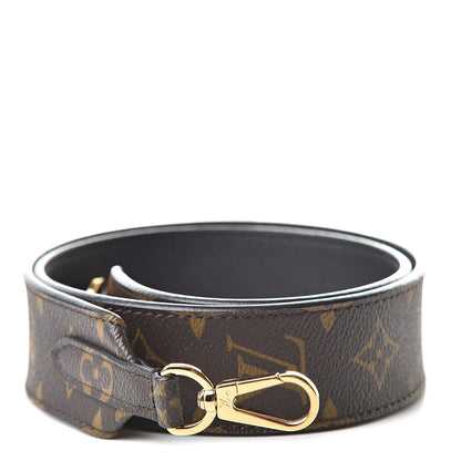 Louis Vuitton Monogram Bandouliere Shoulder Strap Black 1 of 6