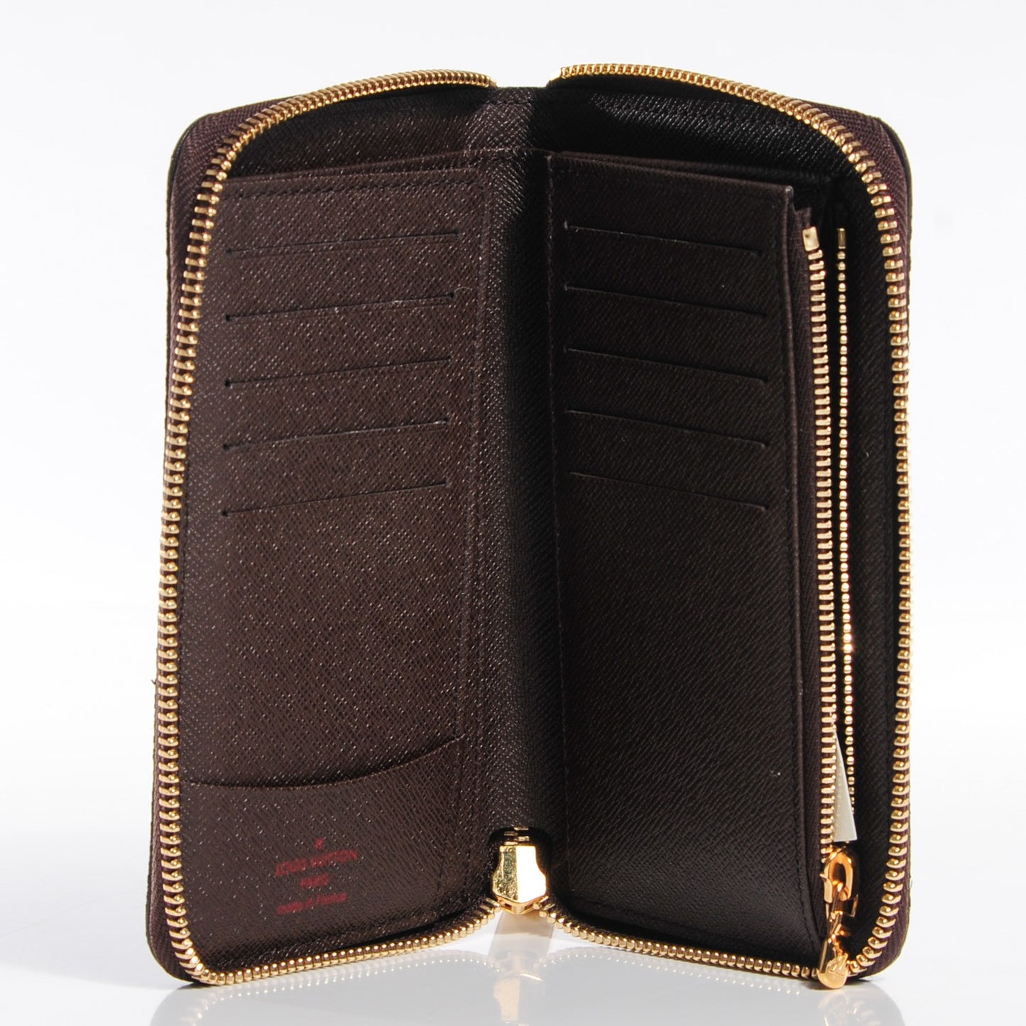 Damier Ebene Zippy Compact Wallet