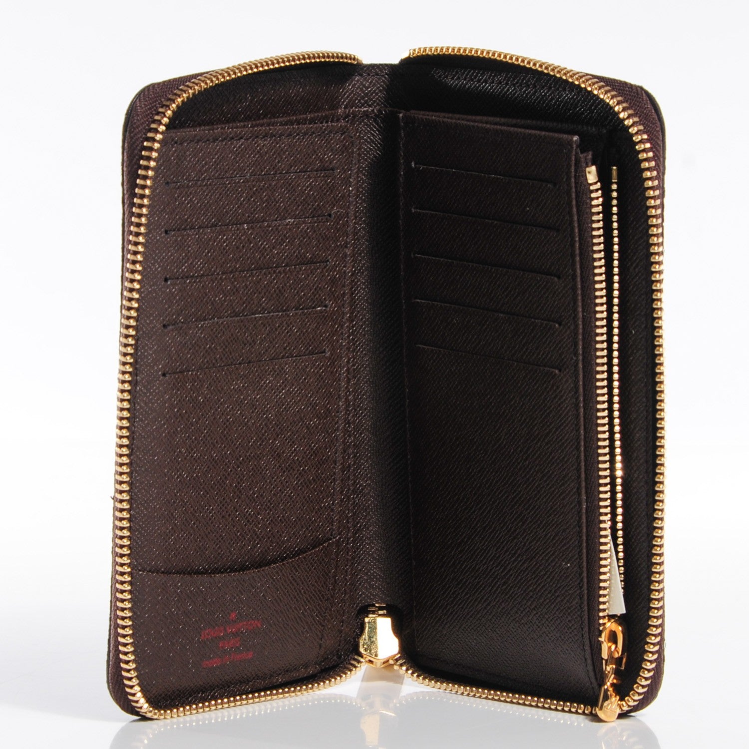 Louis Vuitton Damier Ebene Zippy Compact Wallet 7 of 8