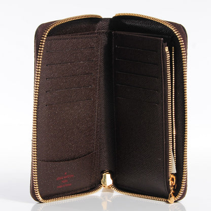 Louis Vuitton Damier Ebene Zippy Compact Wallet 7 of 8
