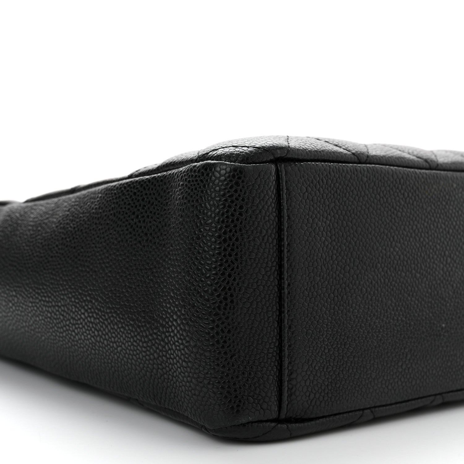Chanel Caviar Quilted Petit Shopping Tote PST Black 8 of 10