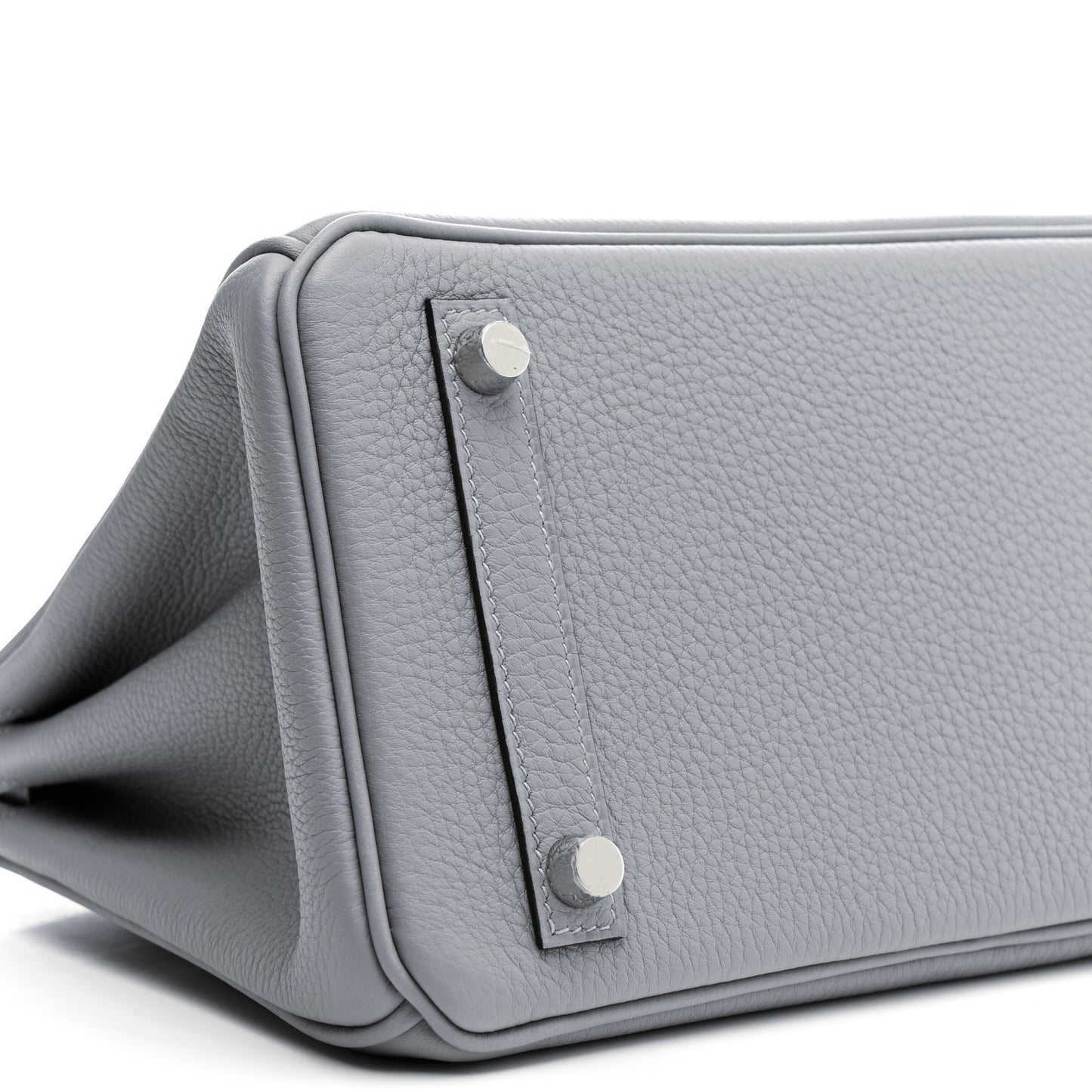 Togo Birkin 25 Gris Pantin
