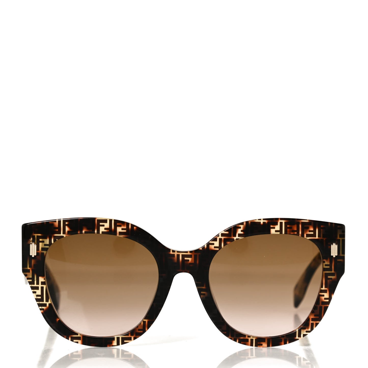 Acetate FF 53mm Sunglasses 0452/F/S Tortoise