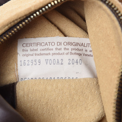 Bottega Veneta Nappa Intrecciato Shoulder Bag Ebano 7 of 7