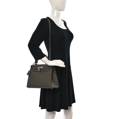 Hermes Epsom Kelly Sellier 28 Etain 2 of 9