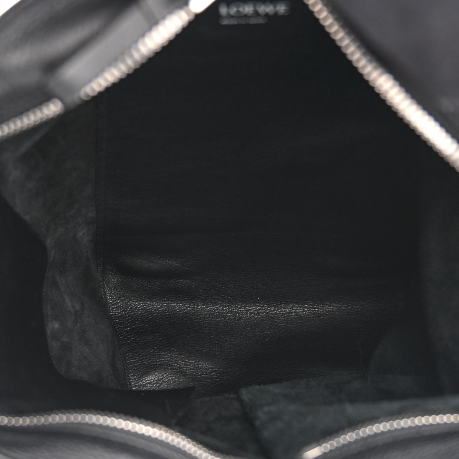 Loewe Grained Calfskin Sling Hobo Black 5 of 10