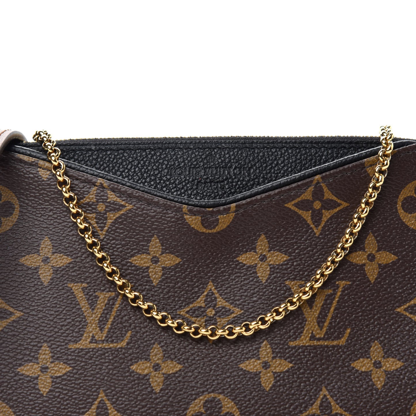 Monogram Pallas Clutch Black