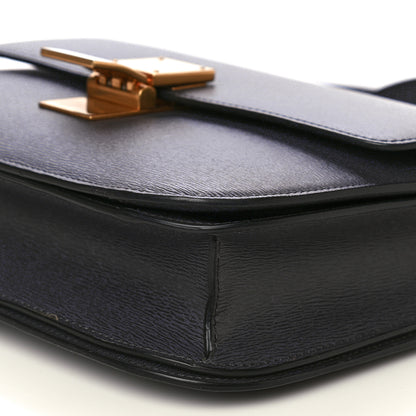 Celine Liege Calfskin Medium Classic Box Flap Bag Liquorice 8 of 15