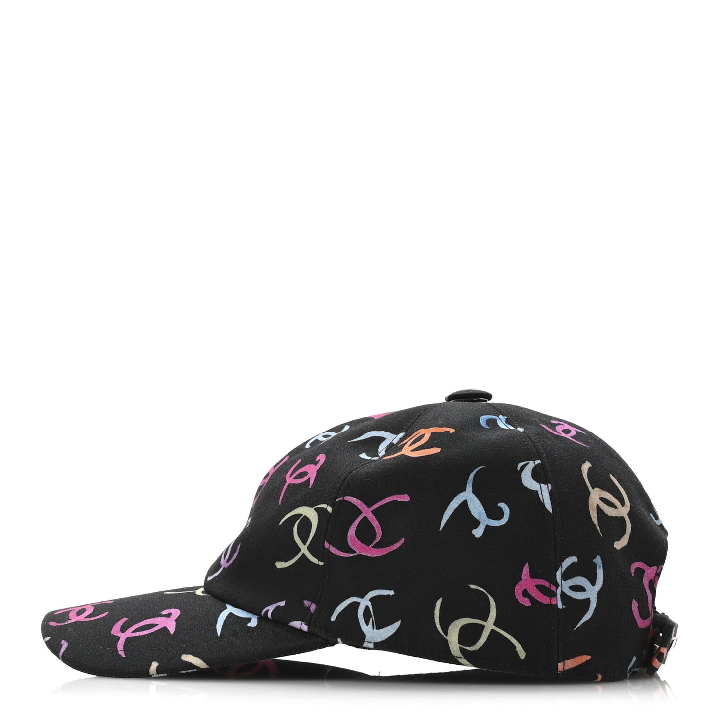 Cotton CC Cap Hat Black Multicolor