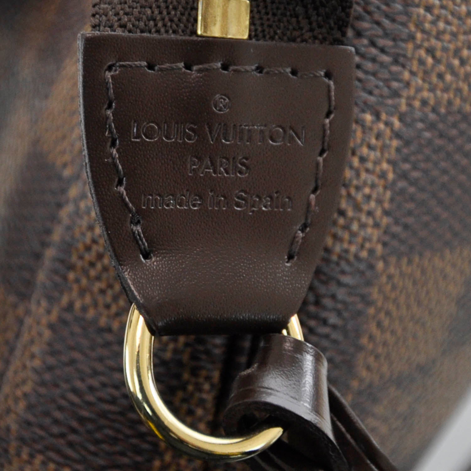 Louis Vuitton Damier Ebene Pochette Accessories Bag 7 of 8