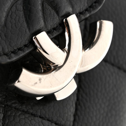 Chanel Caviar Quilted Small CC Box Shopping Tote Black 12 of 15