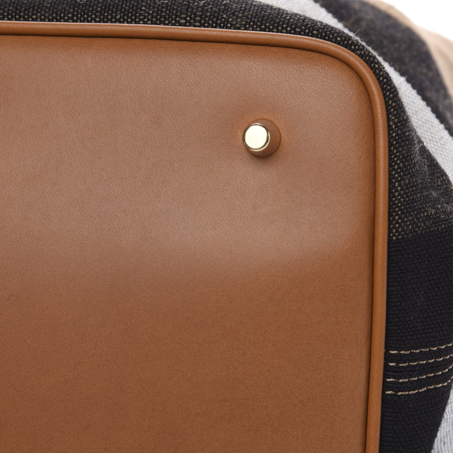 Canvas Mega Check Medium Ashby Hobo Saddle Brown