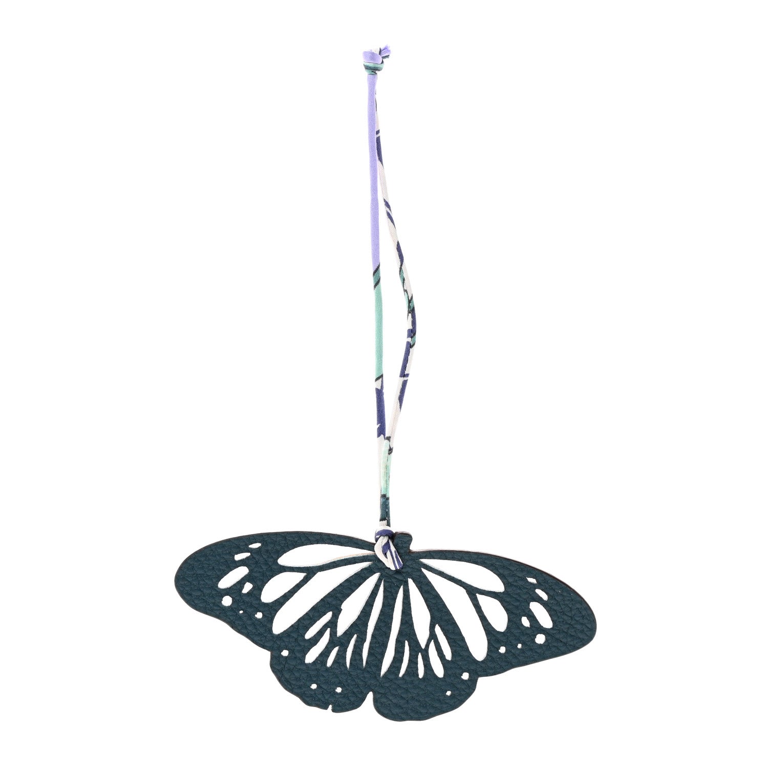 Hermes Togo Epsom Petit H Butterfly Bag Charm Multicolor 1 of 4
