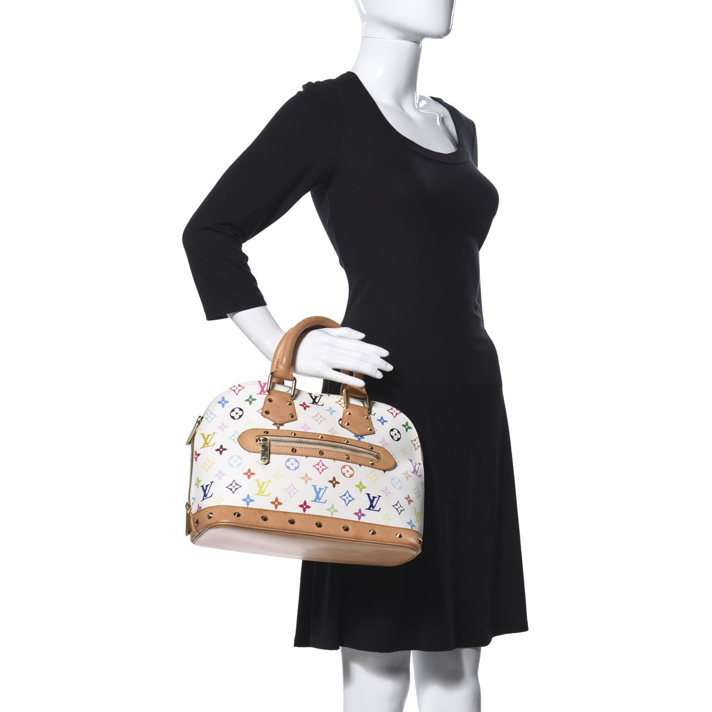 Monogram Multicolor Alma White