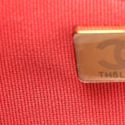 Chanel Lambskin Quilted Small Duma Drawstring Backpack Red 7 of 10