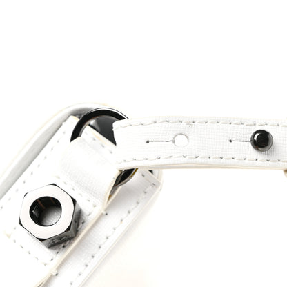 Off-White Calfskin Mini Binder Clip Bag White 13 of 15
