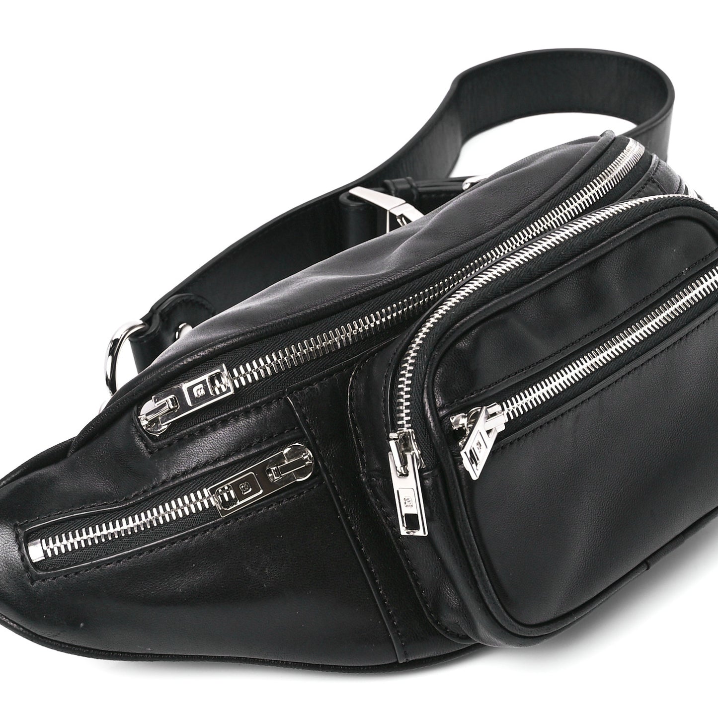 Lambskin Attica Belt Bag Black