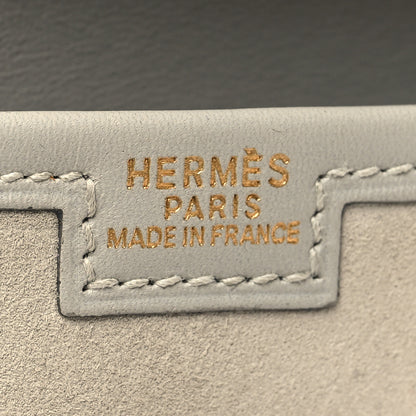 Hermes Veau Doblis Swift Jige Elan 29 Clutch Sauge 6 of 10