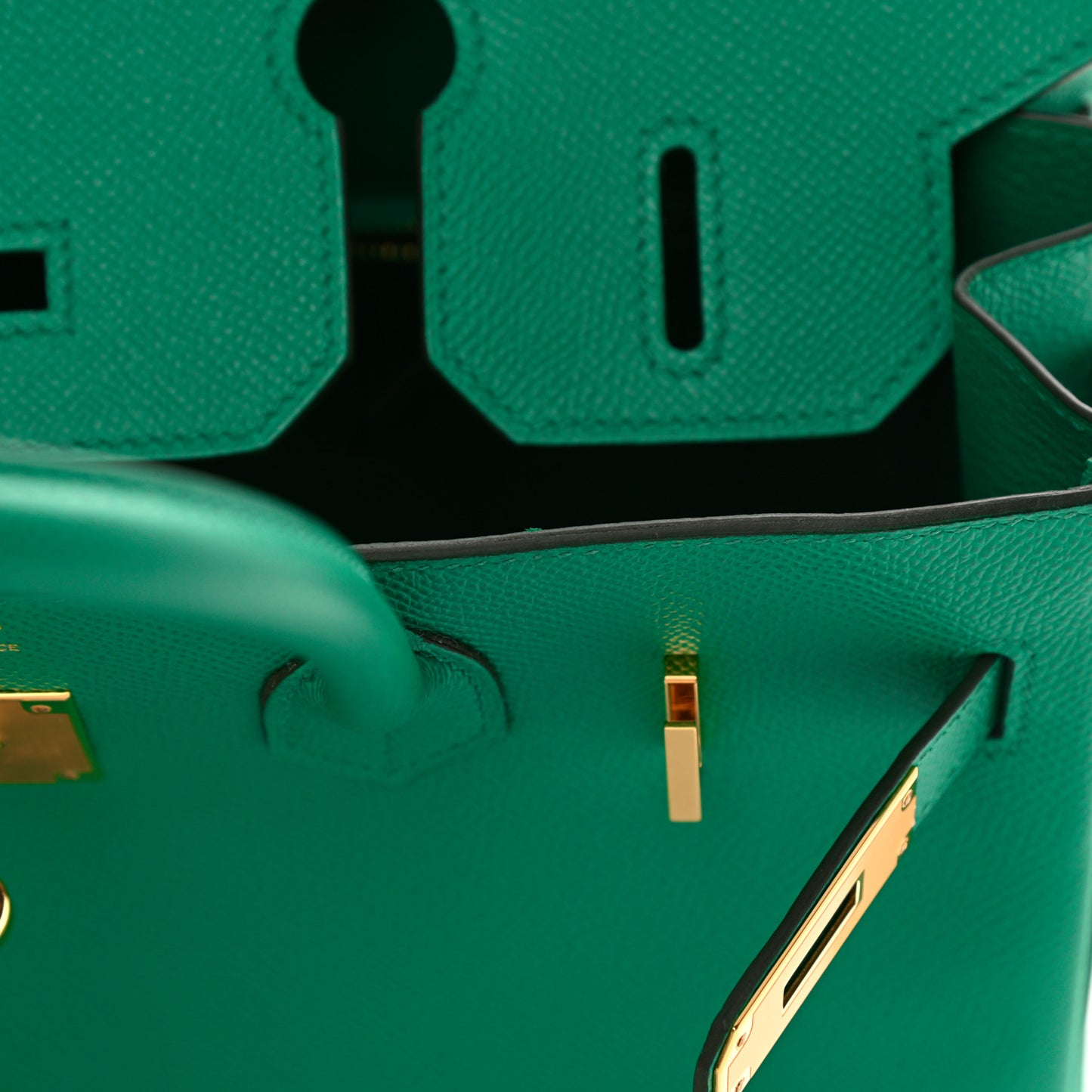 Epsom Birkin 30 Vert Jade