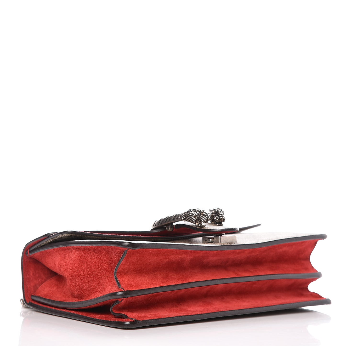 GG Supreme Monogram Small Dionysus Shoulder Bag Red