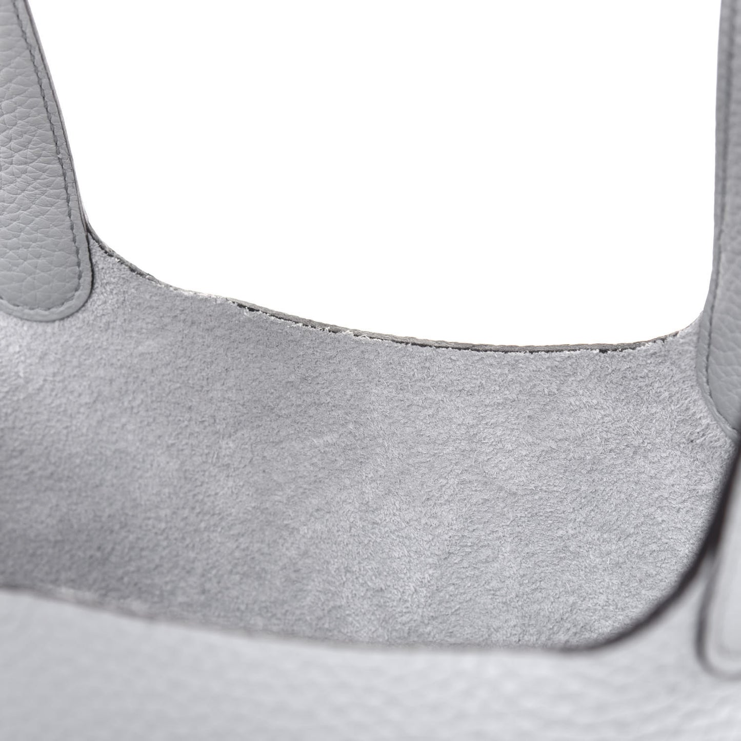 Taurillon Clemence Picotin Lock 18 PM Bleu Brume