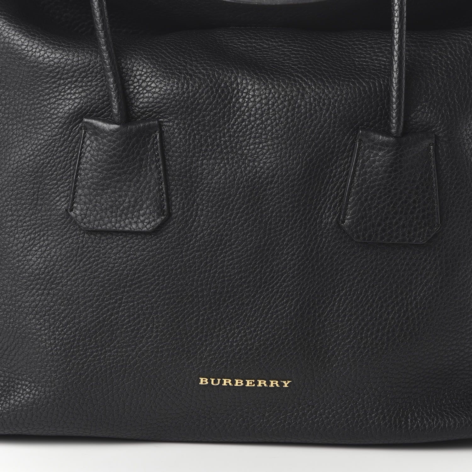 Burberry London Grainy Calfskin Medium Baynard Tote Black 9 of 9