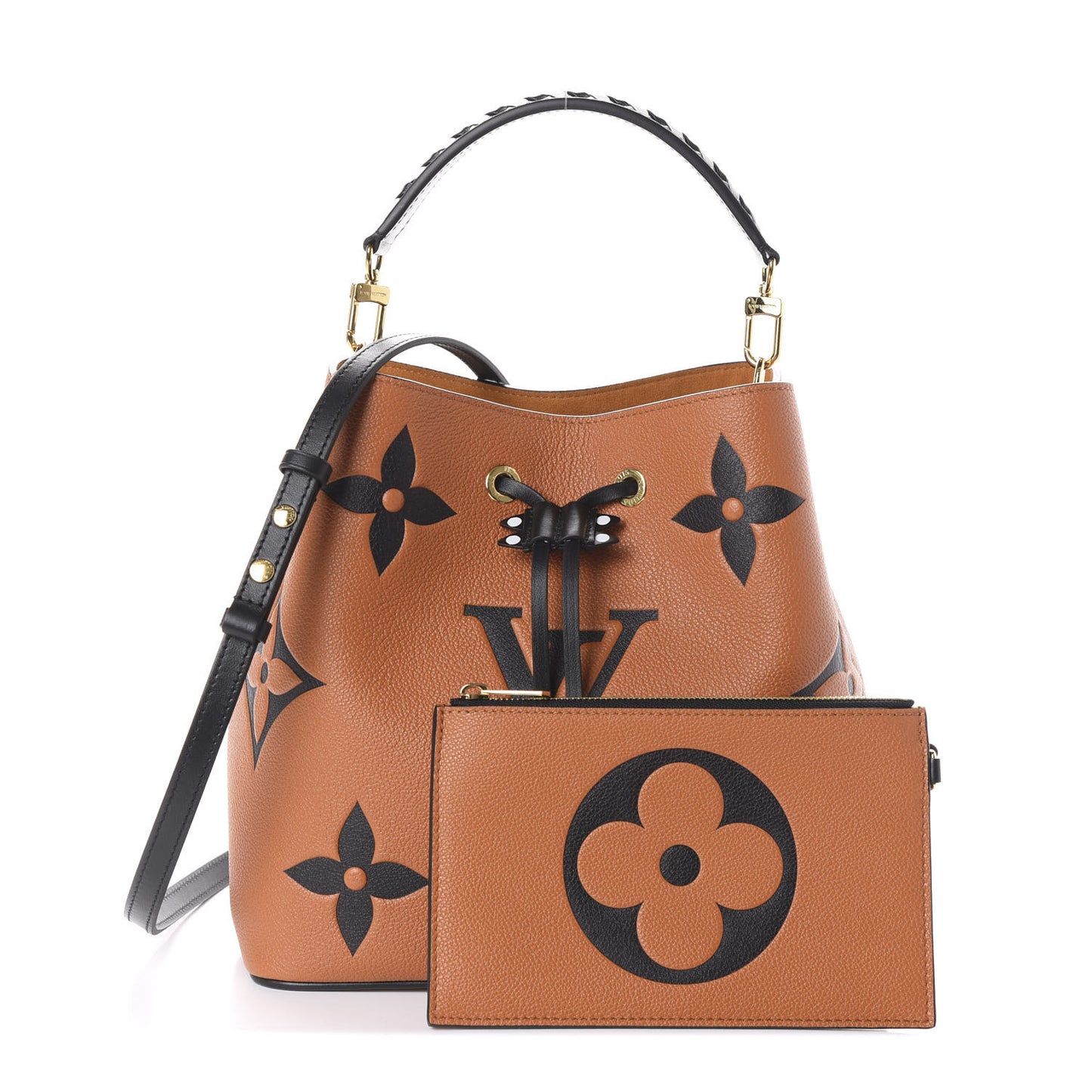 Empreinte Monogram Giant Crafty Neonoe MM Caramel Black