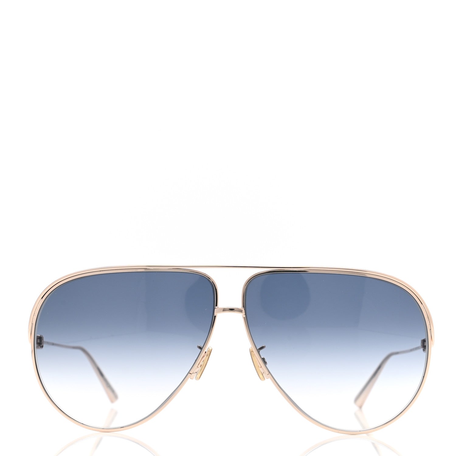 Christian Dior Metal EverDior Sunglasses Gold 2 of 9