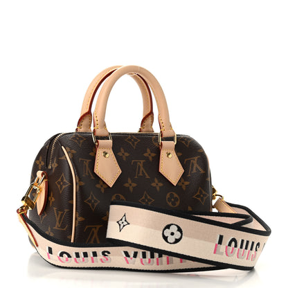 Louis Vuitton Monogram Speedy Bandouliere 20 Black 3 of 8