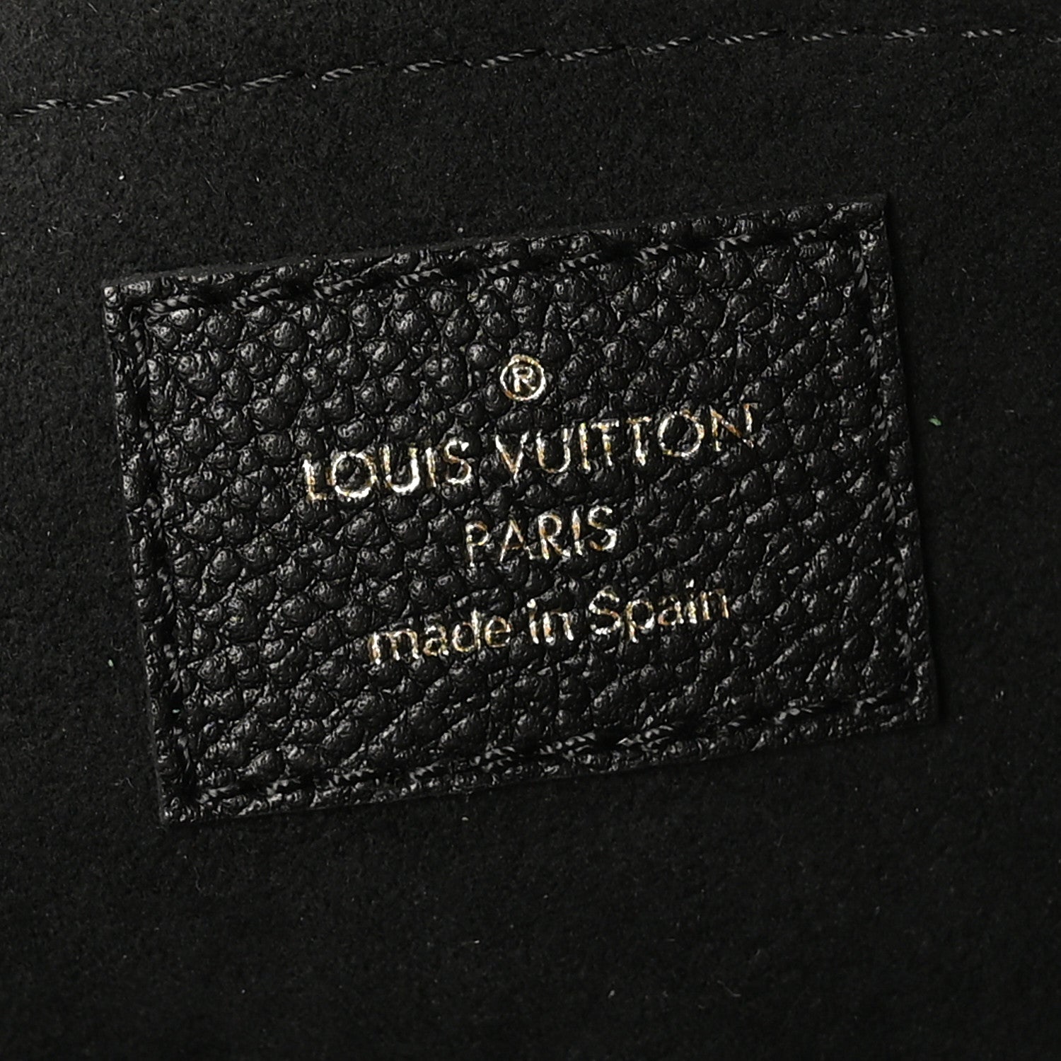 Louis Vuitton Empreinte Monogram Giant Multi Pochette Accessories Black 7 of 11