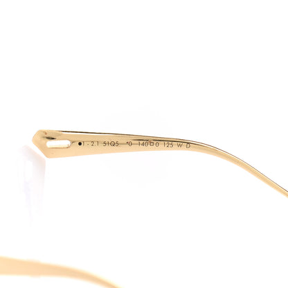 Christian Dior Mask DiorClub M2U Sunglasses Translucent Ivory 7 of 9