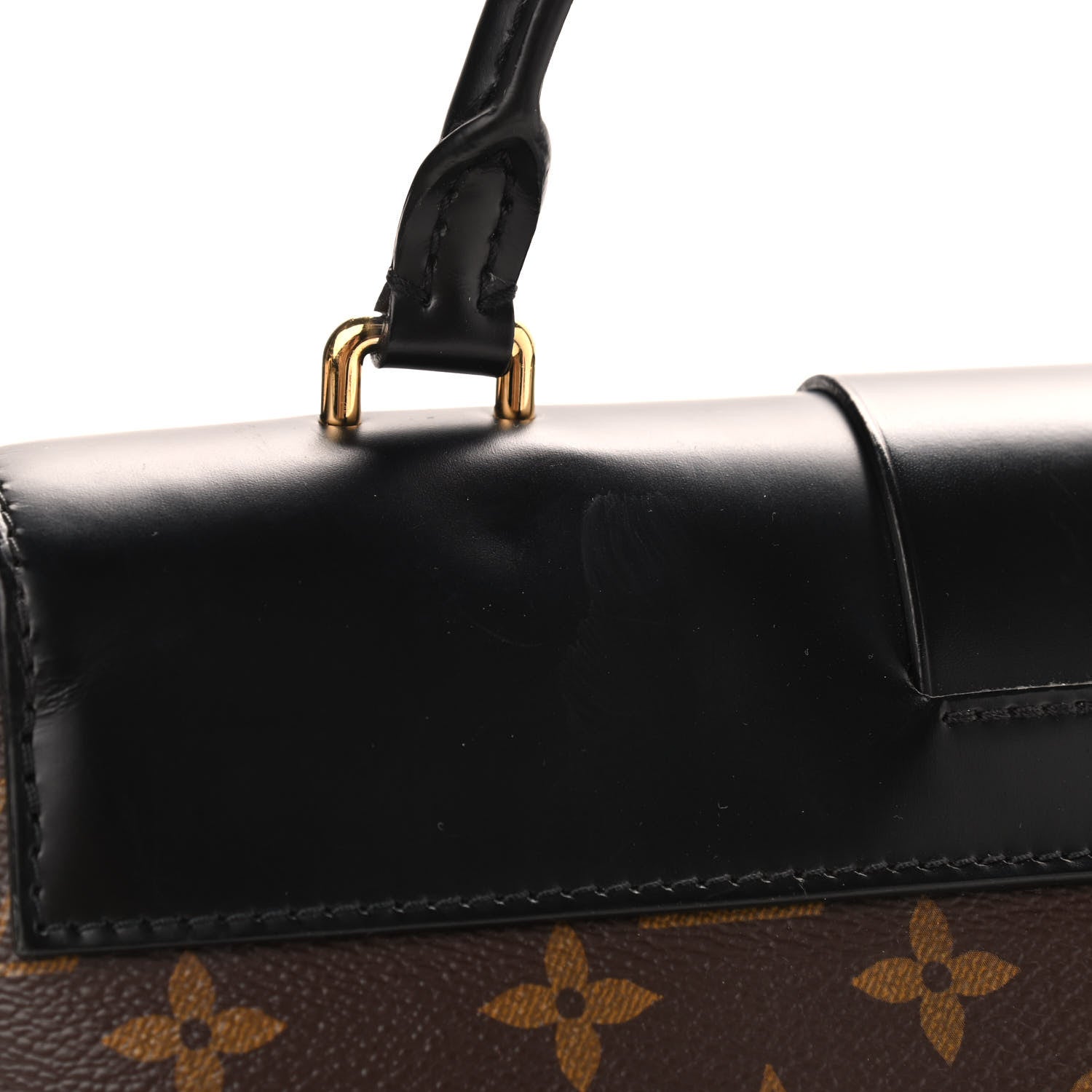 Louis Vuitton Monogram One Handle Flap Bag MM 8 of 11