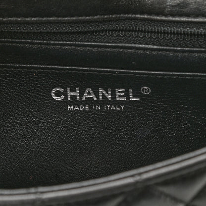 Chanel Lambskin Quilted Mini Rectangular Flap Black 6 of 11