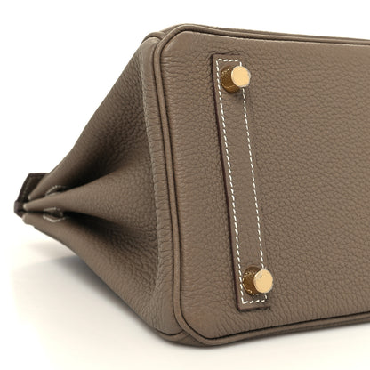 Hermes Togo Birkin 25 Etoupe 9 of 11