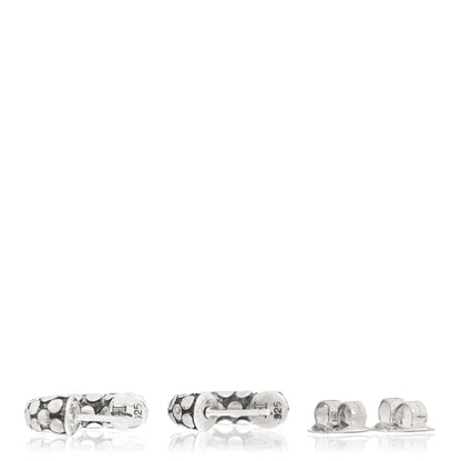 John Hardy Sterling Silver Dot Hoop Earrings 3 of 4