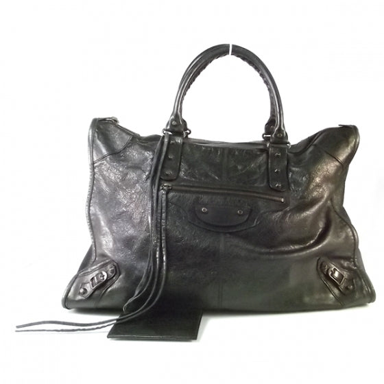 Balenciaga Agneau Weekender Black 1 of 7