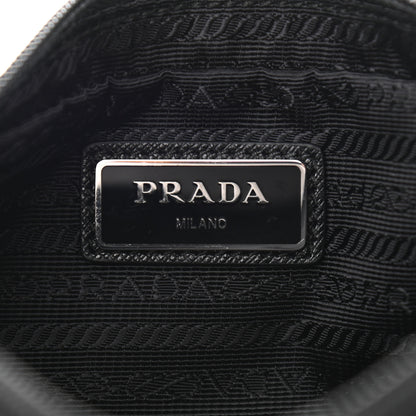 Prada Nylon Saffiano Belt Bag Black 6 of 9
