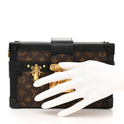 Louis Vuitton Monogram Petite Malle Black 2 of 10