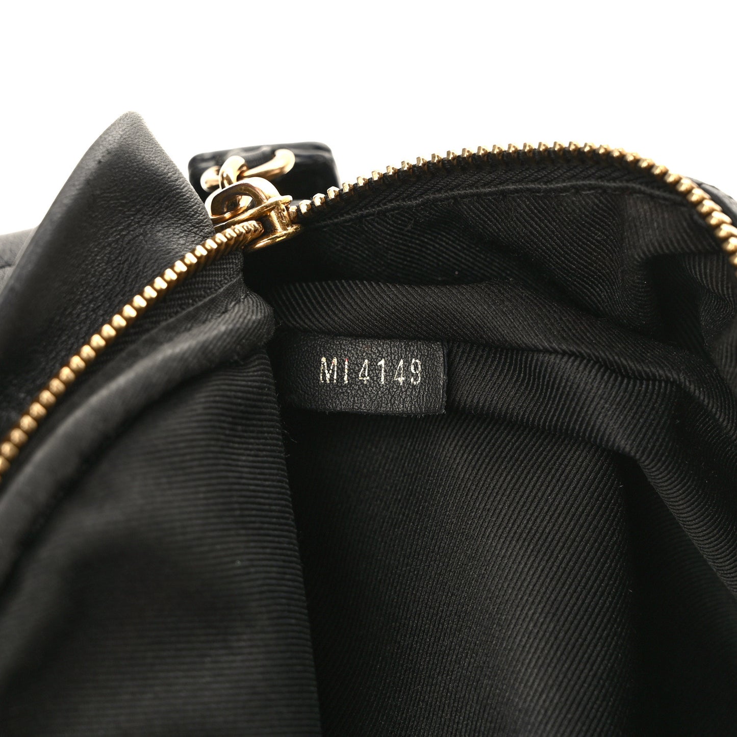 Calfskin Quilted New Wave Bumbag Black