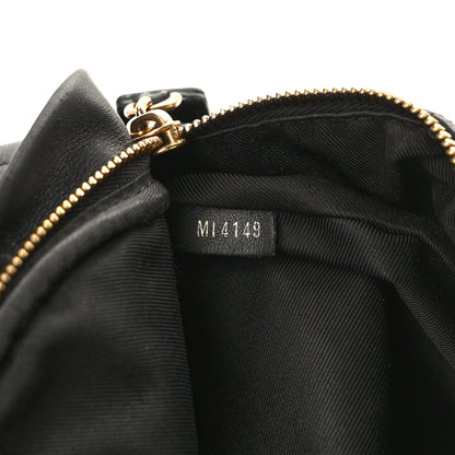 Louis Vuitton Calfskin Quilted New Wave Bumbag Black 7 of 12