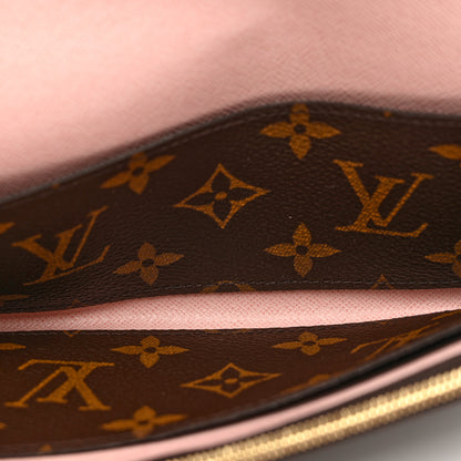 Louis Vuitton Monogram Emilie Wallet Rose Ballerine 6 of 6