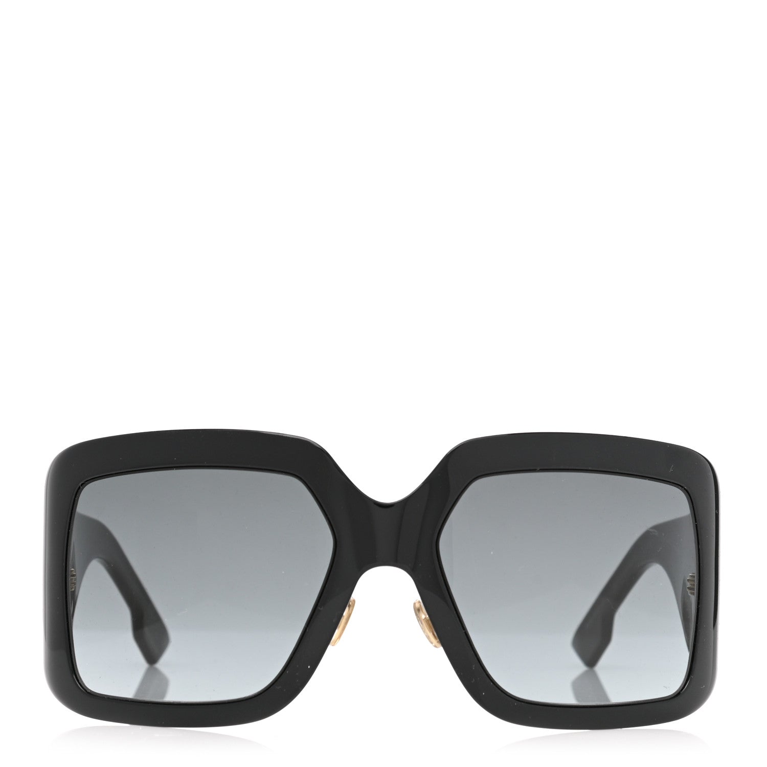 Christian Dior Acetate DiorSo Light 2 Shield Sunglasses Black 2 of 9