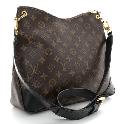 Louis Vuitton Monogram Odeon MM Black 3 of 9
