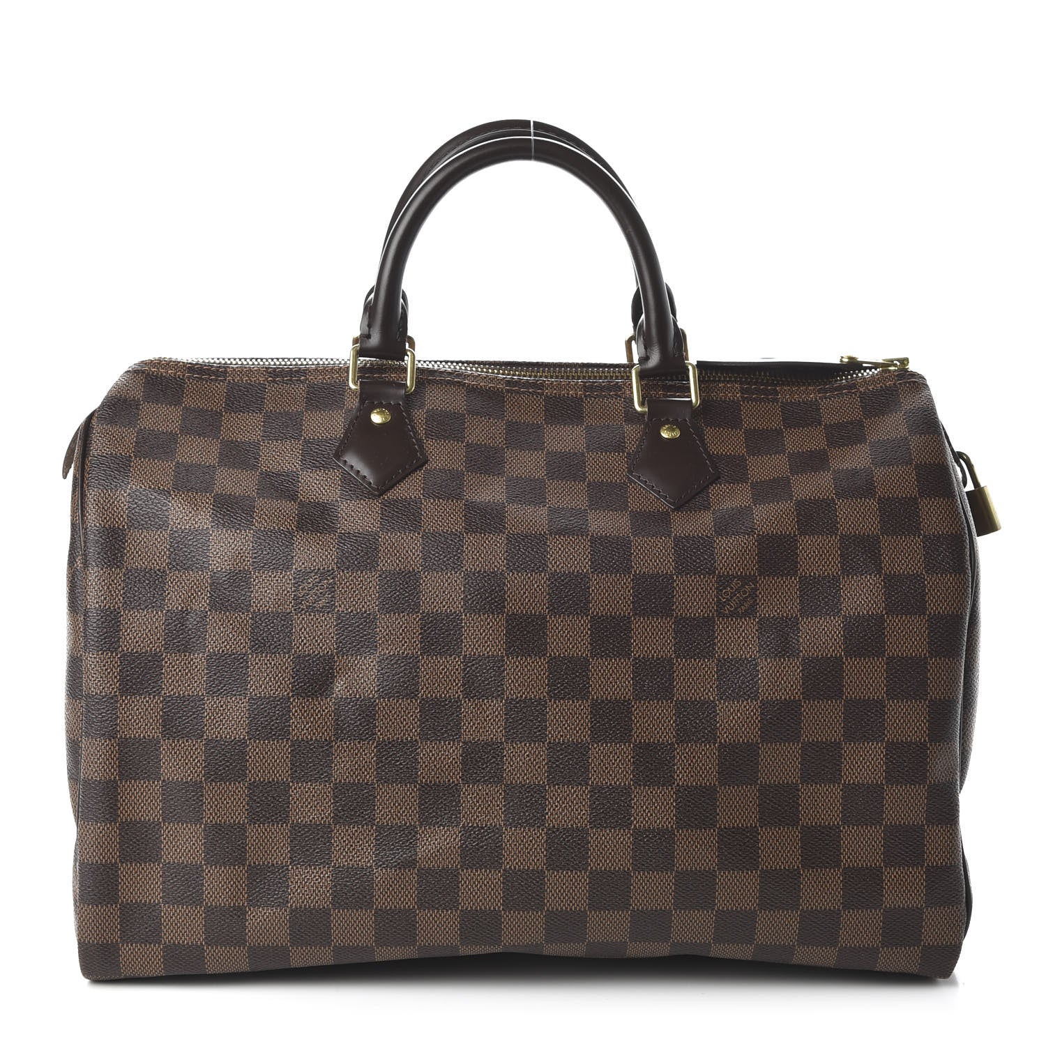 Louis Vuitton Damier Ebene Speedy 35 1 of 10