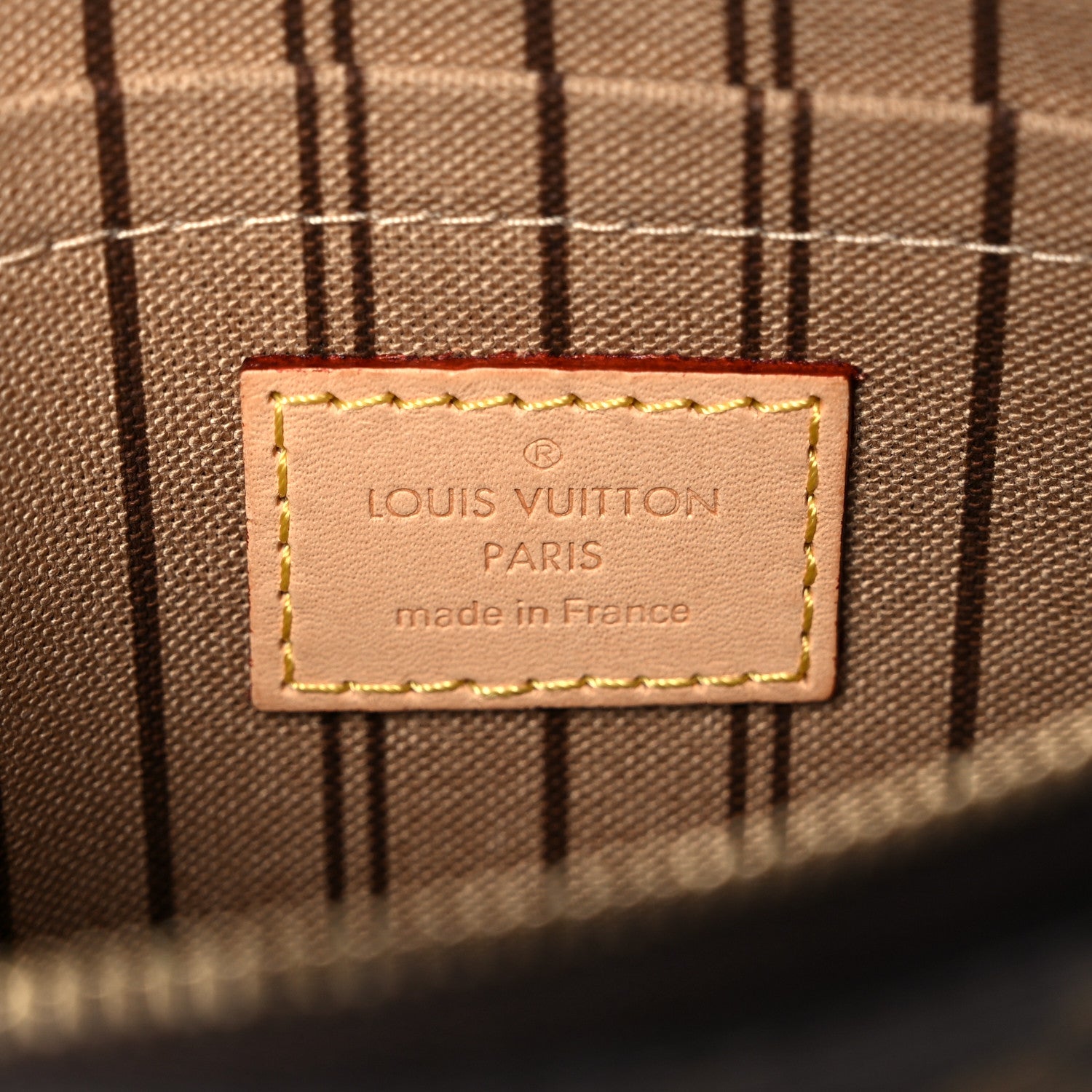 Louis Vuitton Monogram Neverfull MM GM Pochette 6 of 9